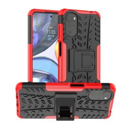 STAND Extra strapabíró tok Motorola Moto G22 piros