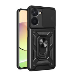 RING KAMERA Borító tartóval Realme C33 fekete