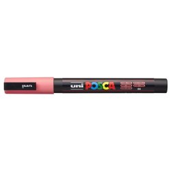 UNI Dekormarker, 0,9-1,3 mm, UNI "Posca PC-3M", korall