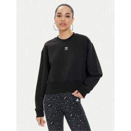 adidas Pulóver adicolor Essentials IA6504 Fekete Relaxed Fit