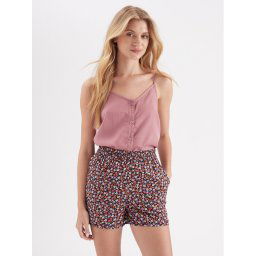 ONLY Felső 15295604 Rózsaszín Cropped Fit