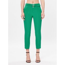 Liu Jo Szövet nadrág WA3188 T7896 Zöld Slim Fit