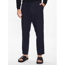 Boss Szövet nadrág 50488632 Sötétkék Regular Fit