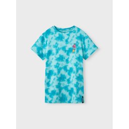 NAME IT Póló 13217944 Kék Regular Fit