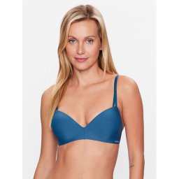 Calvin Klein Underwear Melltartó alsó huzallal 000QF6017E Kék