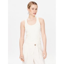 Patrizia Pepe Felső 2M4306/J115-W347 Ekru Regular Fit