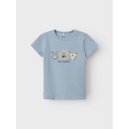 NAME IT Póló 13217646 Kék Regular Fit