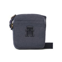 Tommy Hilfiger Válltáska Th Monogram Mini Reporter AM0AM11283 Sötétkék