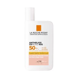 La Roche-Posay Anthelios UVMUNE 400 láthatatlan napvédő fluid SPF50+ színezett 50ml