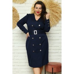 Női Molett ruha Karko MM-175247