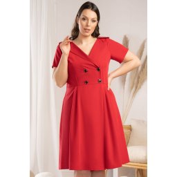 Női Molett ruha Karko MM-176574