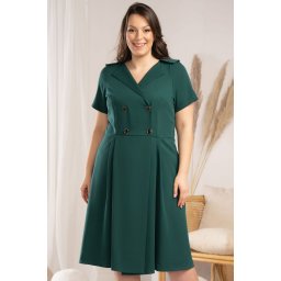 Női Molett ruha Karko MM-176575