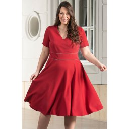 Női Molett ruha Karko MM-178555