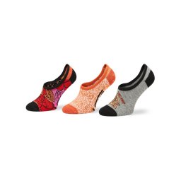 Vans 3 pár gyerek bokazokni Rose Tie Dye Színes