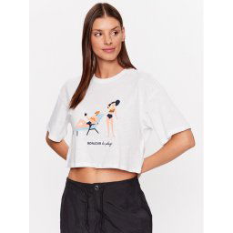 ONLY Póló 15296237 Fehér Regular Fit