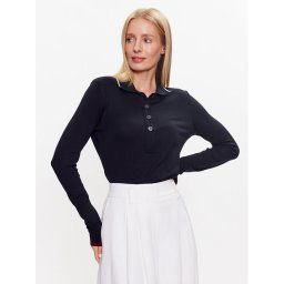 Tommy Hilfiger Pólóing WW0WW38831 Sötétkék Slim Fit