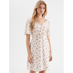 ONLY Hétköznapi ruha 15299142 Ekru Regular Fit