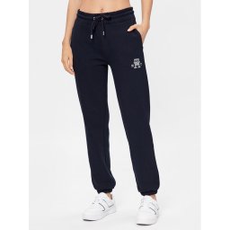 Tommy Hilfiger Melegítő alsó WW0WW40083 Sötétkék Tapered Fit