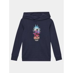 Jack&Jones Junior Pulóver 12239455 Sötétkék Regular Fit