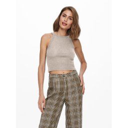 ONLY Felső 15232924 Szürke Slim Fit
