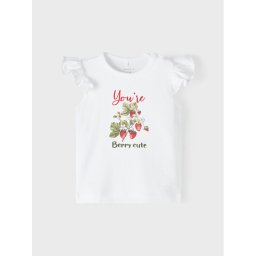NAME IT Blúz 13217455 Fehér Regular Fit