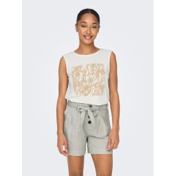 ONLY Felső 15297181 Fehér Regular Fit