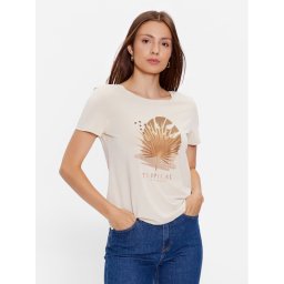 ONLY Blúz 15296948 Ekru Regular Fit