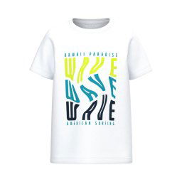 NAME IT Póló 13216903 Fehér Regular Fit