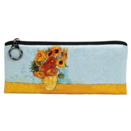 Van Gogh Napraforgók tolltartó / neszesszer - textil