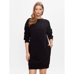 KARL LAGERFELD Hétköznapi ruha 230W1355 Fekete Regular Fit