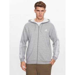 adidas Pulóver IJ6479 Szürke Regular Fit