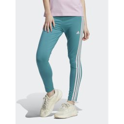 adidas Leggings Essentials 3-Stripes High-Waisted Single Jersey Leggings IL3378 Türkizkék