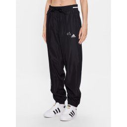 adidas Melegítő alsó IJ8751 Fekete Loose Fit