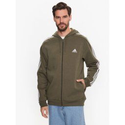 adidas Pulóver IJ6492 Zöld Regular Fit