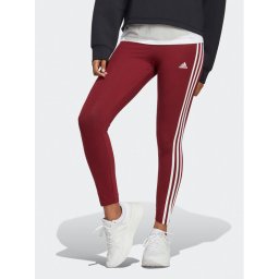 adidas Leggings Essentials 3-Stripes High-Waisted Single Jersey Leggings IC9903 Piros