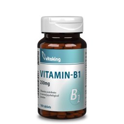 Vitaking B1-vitamin 250 mg 100 db - Szav. ideje: 2026.12.10.