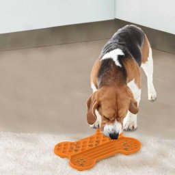 AFP-ALL-FOR-PAWS Csont alakú gumiszőnyeg jutalomfalatokhoz