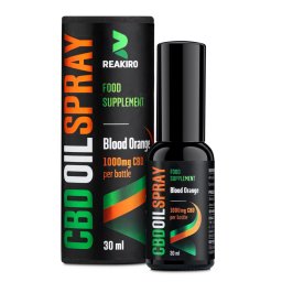 CBD olaj spray 1000 mg vérnarancs ízû