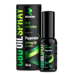 CBD olaj spray 1000 mg borsmenta ízû