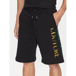 Versace Jeans Couture Sport rövidnadrág 74GADG06 Fekete Regular Fit