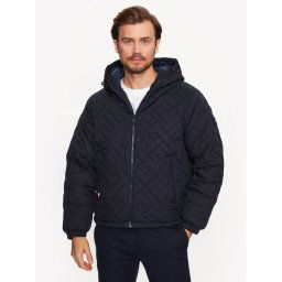 Tommy Hilfiger Pehelykabát MW0MW31636 Sötétkék Regular Fit