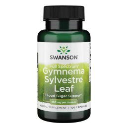 Swanson Gymnema Sylvestre Leaf 400 mg kapszula 100 db