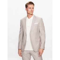 Boss Zakó 50489400 Bézs Slim Fit