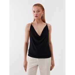 Patrizia Pepe Felső 2M4308/J113-K103 Fekete Regular Fit