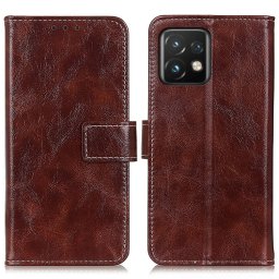 RETRO Wallet tok Motorola Edge 40 Pro barna