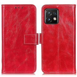 RETRO Wallet tok Motorola Edge 40 Pro piros