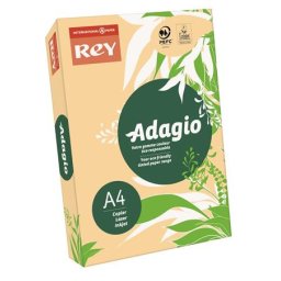 REY Másolópapír, színes, A4, 80 g, REY "Adagio", pasztell lazac