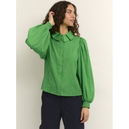 Karen by Simonsen Blúz Bugsy 10104306 Zöld Feminine Fit
