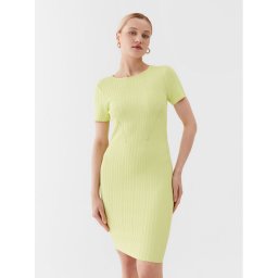 Guess Hétköznapi ruha W3YK60 Z2U00 Zöld Slim Fit