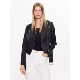 Guess Női kabát W3YL13 WFJ02 Fekete Slim Fit